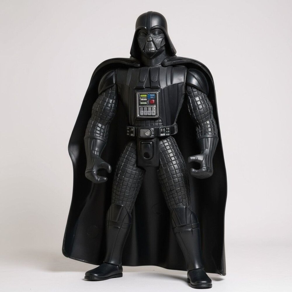Star Wars POTF Darth Vader 3.75” Figure Cape Vintage Power Force 1995 Kenner